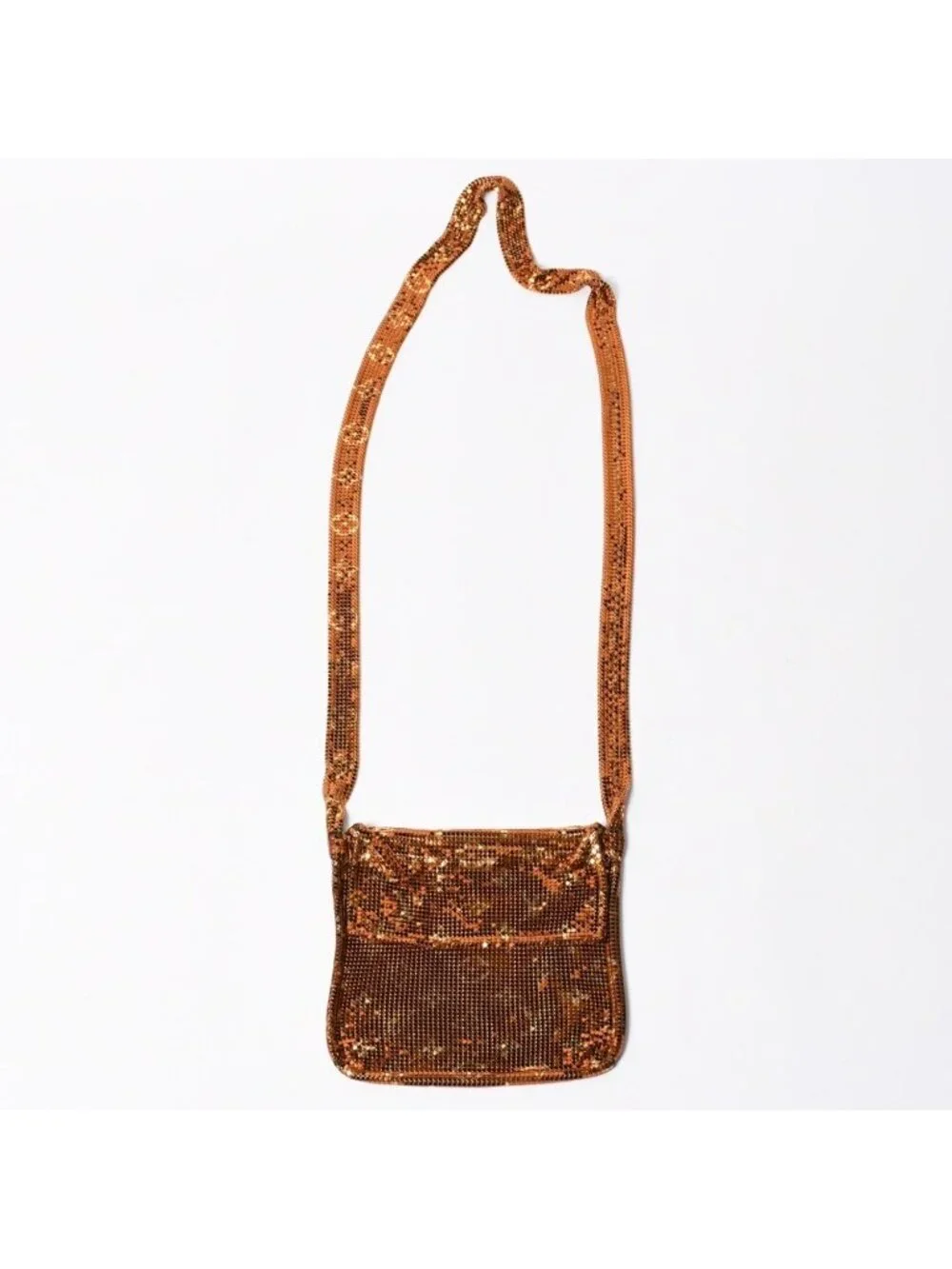 Louis Vuitton Shoulder Bag Monogram Mesh Francis Gold